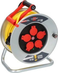 Brennenstuhl Professional SK320 Kabeltrommel, Schuko auf 5x Schuko, 40m, IP44, AT-N07V3V3-F 3G2,5