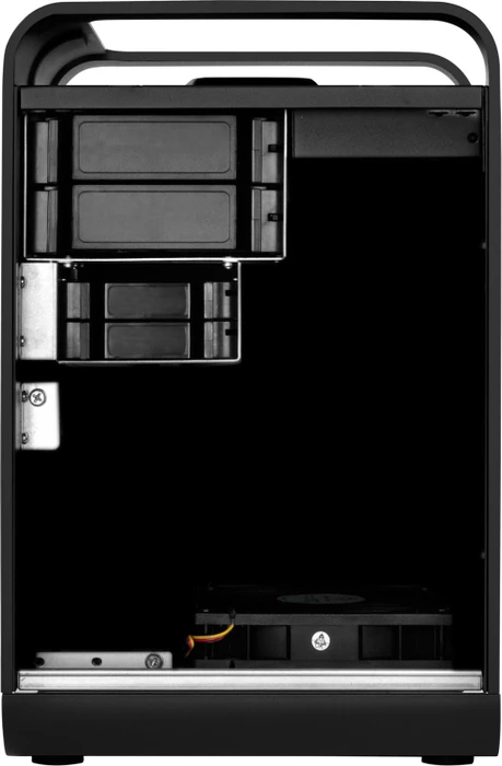 SilverStone Case Storage CS01 schwarz, Mini-ITX