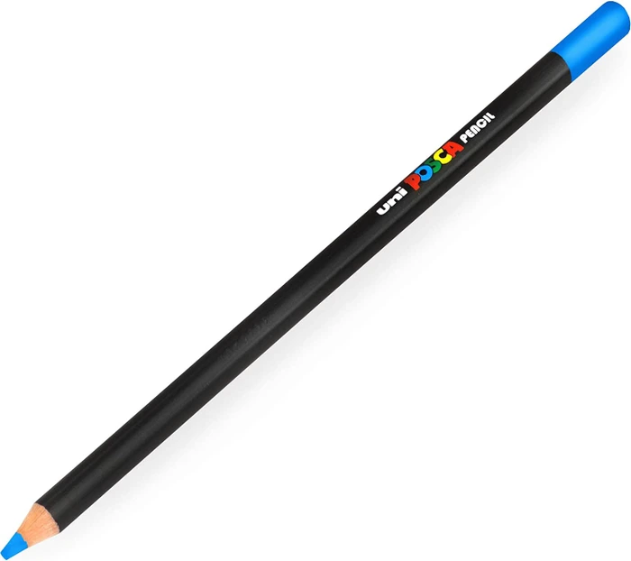 Uni-Ball POSCA Pencil KPE-200 Wachsmalstift blau