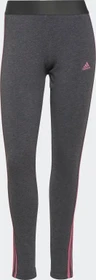 adidas Loungewear Essentials 3-Streifen Hose lang dark grey heather/rose tone (Damen)