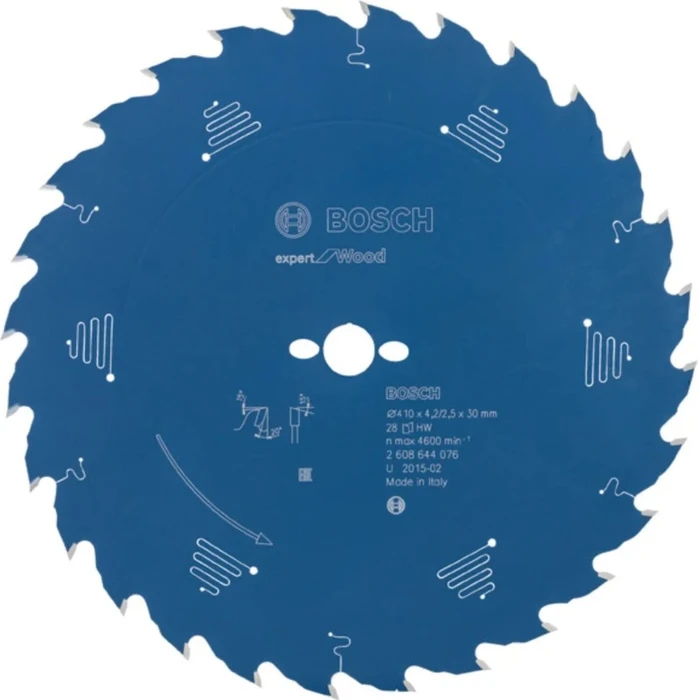Bosch Professional Expert for Wood Kreissägeblatt 28Z, 410x2.5x30mm, 1 Stück