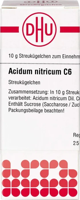 DHU Acidum Nitricum C6 Globuli, 10g