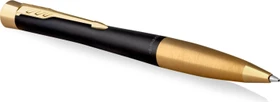 Parker Urban Twist M Kugelschreiber muted black lacquer/gold trim, Geschenkbox