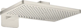 Hansgrohe Axor ShowerSolutions Kopfbrause 460/300 2jet softcube mit Brausearm edelstahloptik