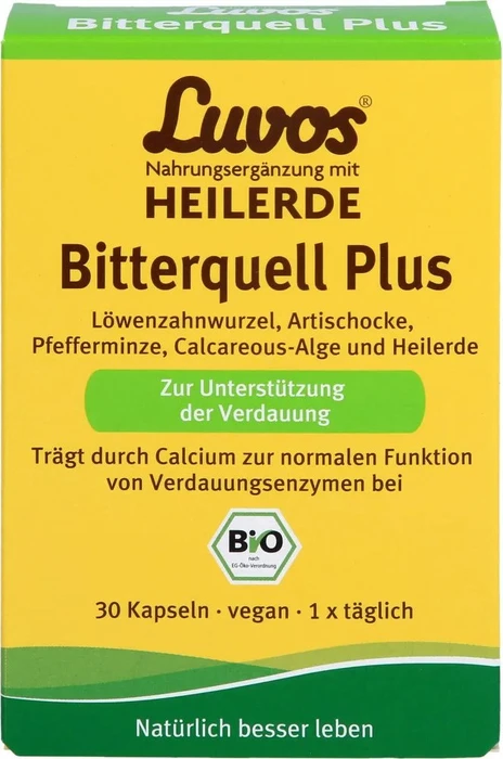 Luvos Heilerde Bio Bitterquell Plus Kapseln, 30 Stück