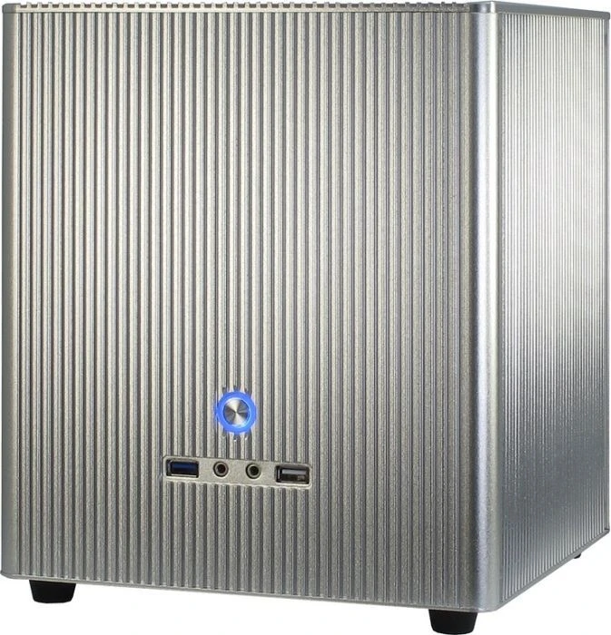 Inter-Tech Mini ITX E-M3 silber, Mini-ITX