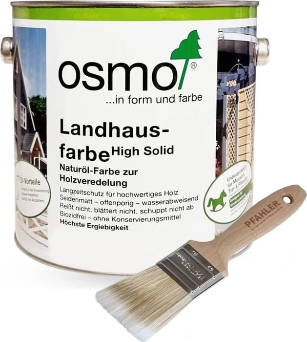Osmo Landhausfarbe 2507 außen taubenblau, 2.5l