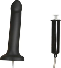 Strap-On-Me Semi-Realistic Squirting Dildo L schwarz