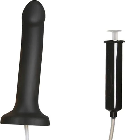 Strap-On-Me Semi-Realistic Squirting Dildo L schwarz