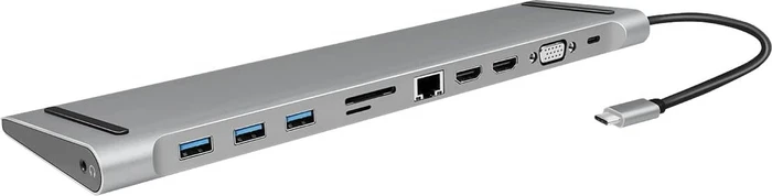 LogiLink USB 3.2 Gen 1 Dockingstation 11-Port, USB-C 3.0 [Stecker]