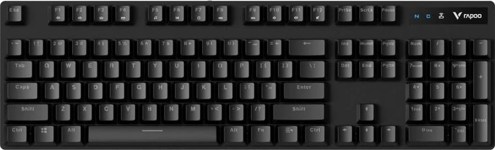 Rapoo V500PRO 2.4 Wireless, schwarz, BROWN Switches, USB, DE