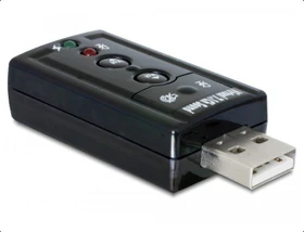 DeLOCK Externer USB 2.0 Sound Adapter Virtual 7.1