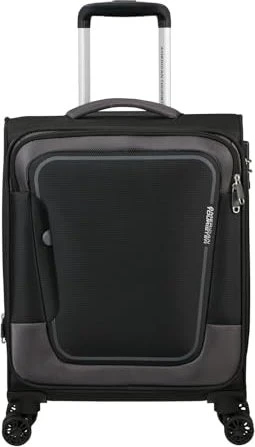 American Tourister Pulsonic Trolley mit 4 Rollen 55cm dark slate