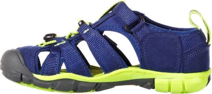 Keen Seacamp II CNX Toddler blue dephts/lime green (Junior)