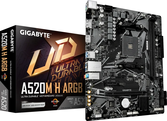 GIGABYTE A520M H ARGB (AMD AM4)