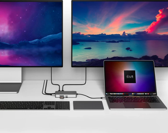 Targus HyperDrive Dual 4K HDMI 10-in-1 USB-C Hub, USB-C 3.0 [Stecker]