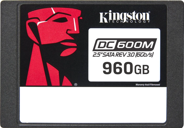 Kingston DC600M Data Center Series Mixed-Use SSD - 1DWPD 960GB, SED, 2.5" / SATA 6Gb/s