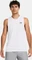 Under Armour Tech Funktionsshirt ärmellos weiß/schwarz (Herren) Vorschaubild