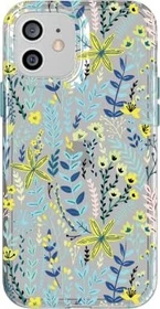 tech21 Evo Art Botanical Garden für Apple iPhone 12/12 Pro blau