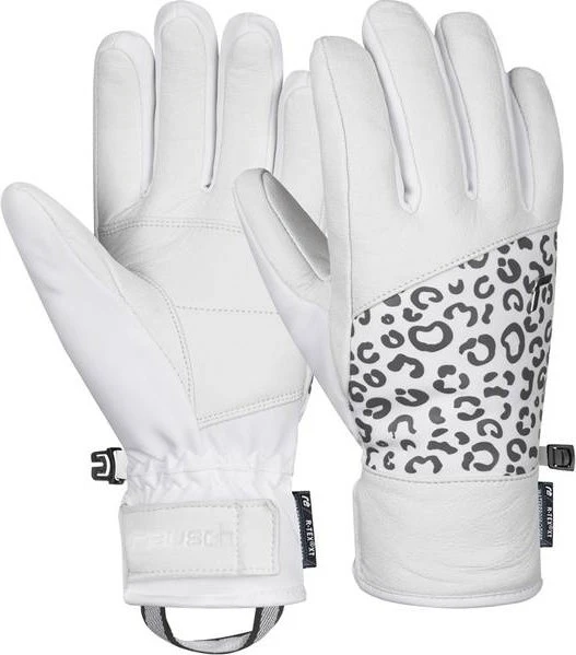 Reusch Beatrix R-Tex XT Handschuhe white/grey leopard (Damen)