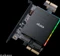 Akasa Dual M.2 PCIe SSD adapter with RGB LED light and heatsink Vorschaubild