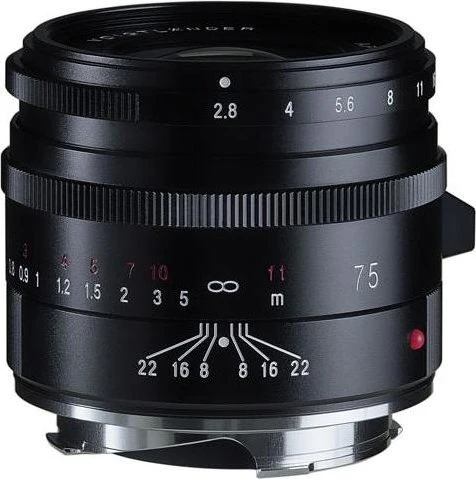 Voigtländer APO-Skopar VM 75mm 2.8 für Leica M schwarz