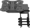 Oplite Simracing & Flightsim Holder für GTR S3/S8 Racing Cockpit, schwarz Vorschaubild