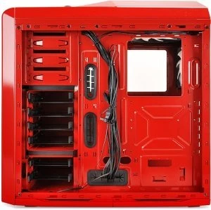 NZXT Phantom 410 rot, Acrylfenster