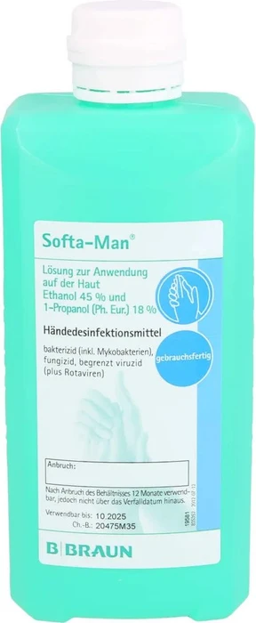 B.Braun Softa Man Handdesinfektionsmittel, 500ml