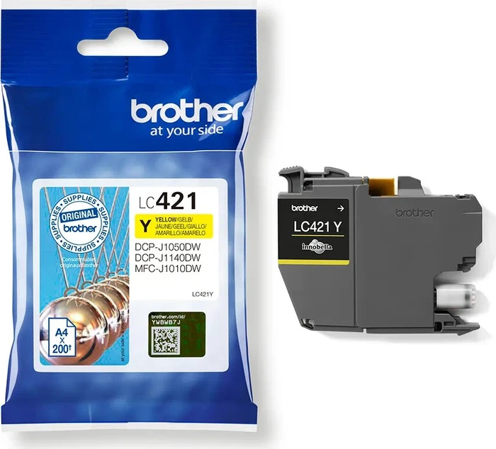 Brother Tinte LC421Y gelb