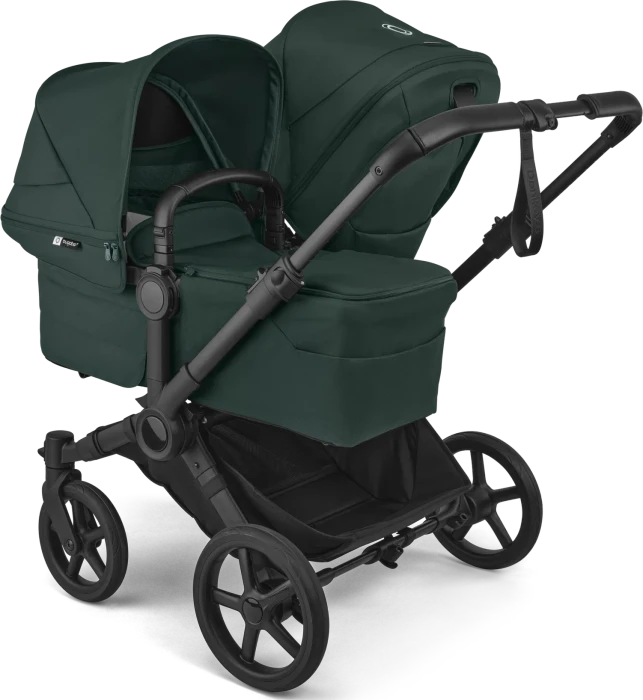 Bugaboo Donkey 6 Duo Gestell schwarz fern green