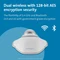 Kensington Orbit Wireless Trackball mit Scroll Ring weiß, Bluetooth Vorschaubild