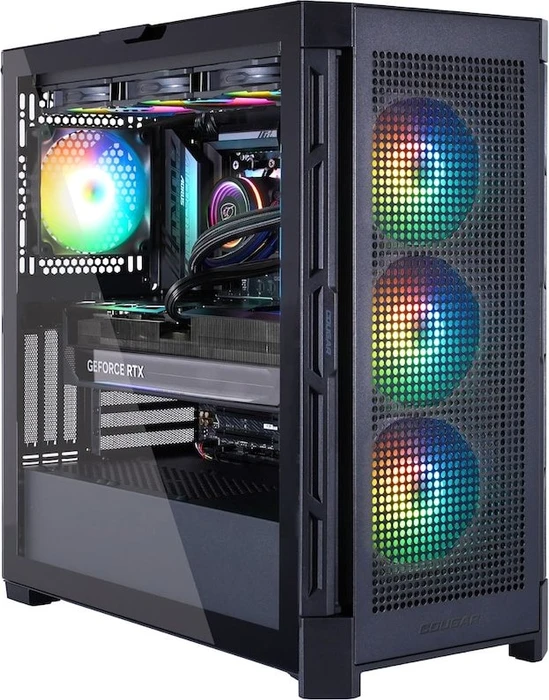 Hyrican Cougar Duoface Pro BK 7937, Ryzen 5 9600X, 32GB RAM, 1TB SSD, GeForce RTX 5060