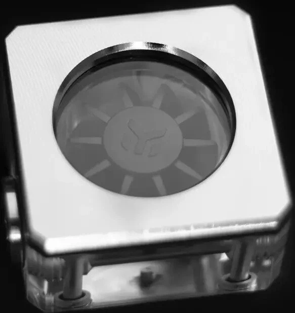 EK Water Blocks Quantum Line EK-Quantum Flow Indicator D-RGB, Nickel, Durchflusssensor