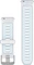 Garmin Schnellwechsel Ersatzarmband 20mm Silikon whitestone/cloud blue Vorschaubild