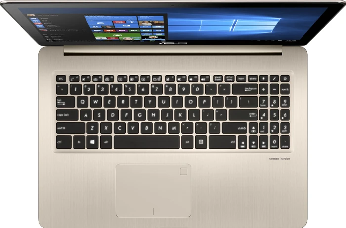 ASUS VivoBook Pro 15 N580VD-FI506T, Icicle Gold, Core i7-7700HQ, 16GB RAM, 512GB SSD, 1TB HDD, GeForce GTX 1050, DE