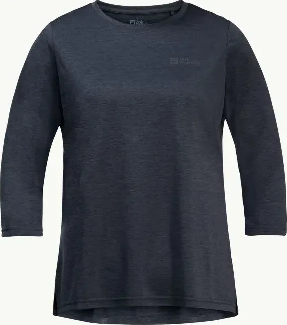 Jack Wolfskin Crosstrail Funktionsshirt 3/4 night blue (Damen)