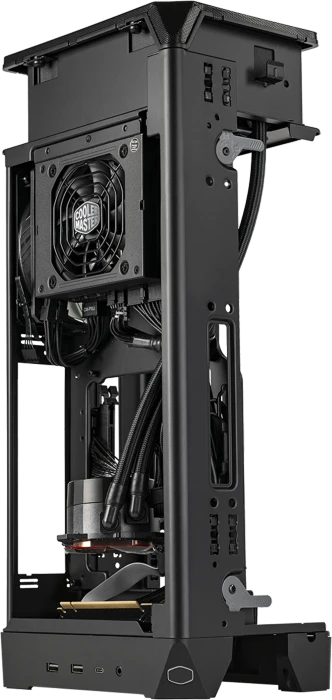 Cooler Master NCORE 100 MAX Dark grey, grau/schwarz, Mini-ITX, 850W SFX