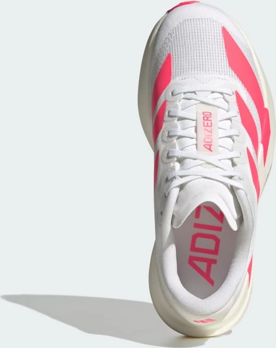 adidas Adizero Evo SL cloud white/solar turbo/iron metallic (Junior)