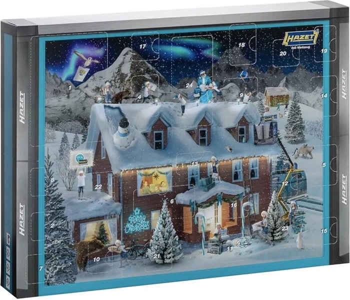 Hazet Santa Tools Werkzeug Adventskalender 2023