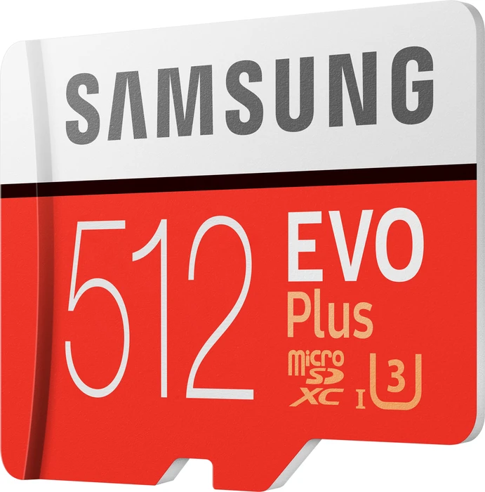 Samsung EVO Plus R100/W90 512GB Kit, UHS-I U3, Class 10