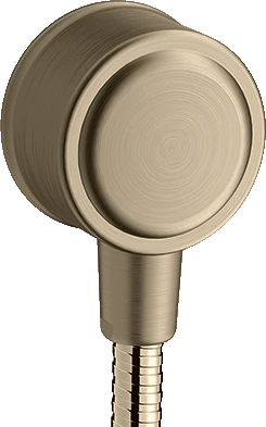 Hansgrohe Axor Montreux Wandanschluss mit Rückflussverhinderer brushed nickel