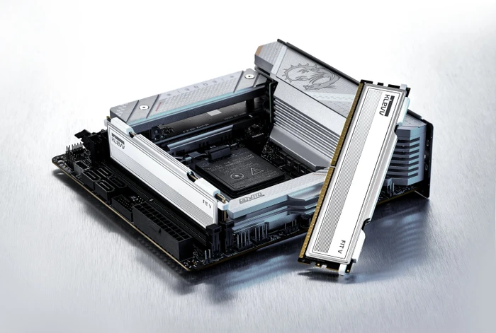 Klevv Fit V Ceramic White UDIMM 32GB Kit, DDR5-6000, CL28-36-36-76