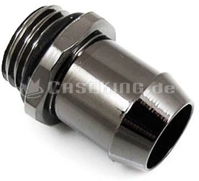 XSPC Steckanschluss G1/4" auf 13mm schwarz chrom