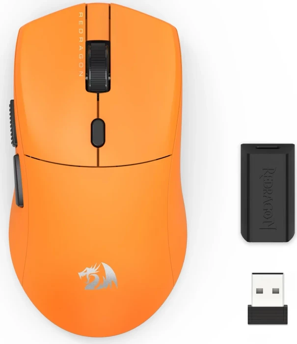 Redragon M919 SPARDA Ultra 8K Wireless Gaming Mouse orange, USB/Bluetooth