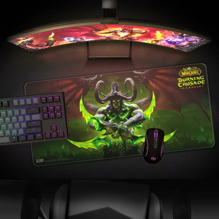 Blizzard World of WarCraft XL Gaming Mousepad, 900x420mm, Illidan