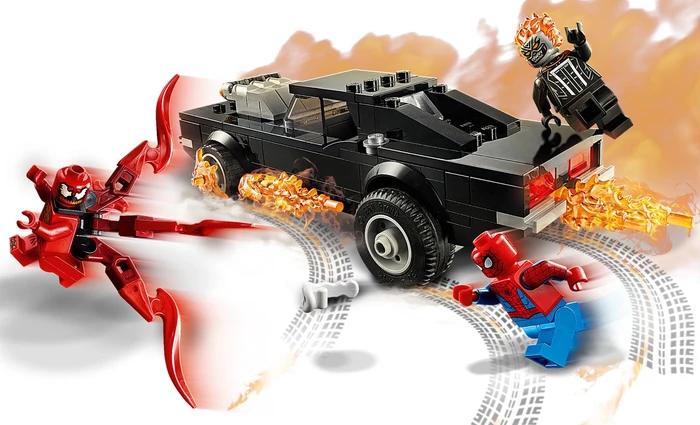 LEGO Marvel Super Heroes Spielset - Spider-Man und Ghost Rider vs. Carnage
