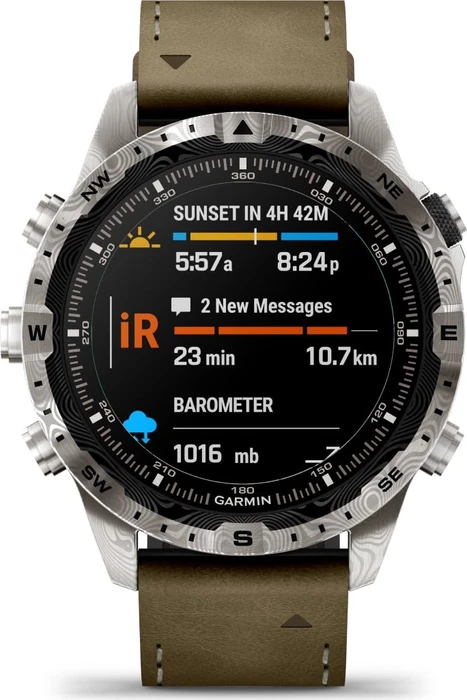 Garmin MARQ Adventurer Generation 2 Damascus Steel Edition