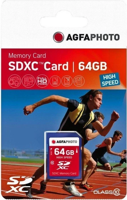 Lupus Imaging AgfaPhoto High Speed R45/W15 64GB, UHS-I, Class 10