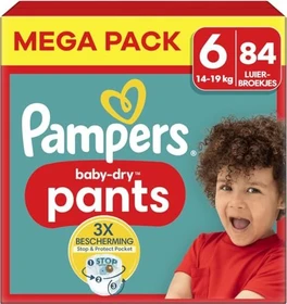 Pampers Baby-Dry pants Gr.6 Einwegwindel, 15+kg, 84 Stück